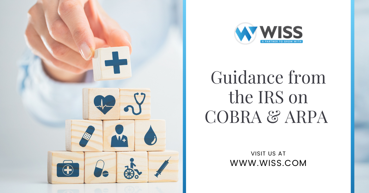 Guidance from the IRS on COBRA & ARPA