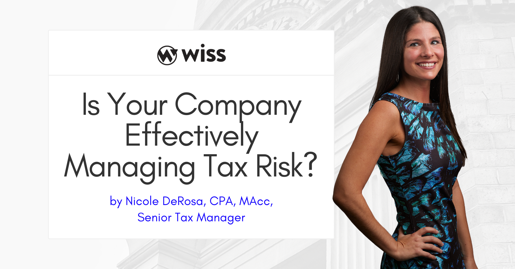 Is Your Company Effectively Managing Tax Risk?