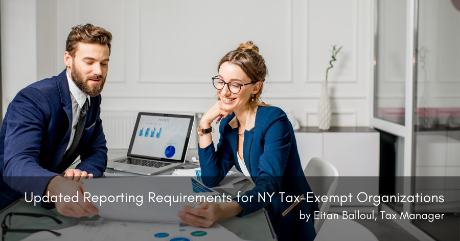 Updated Reporting Requirements for NY Tax-Exempt Organizations