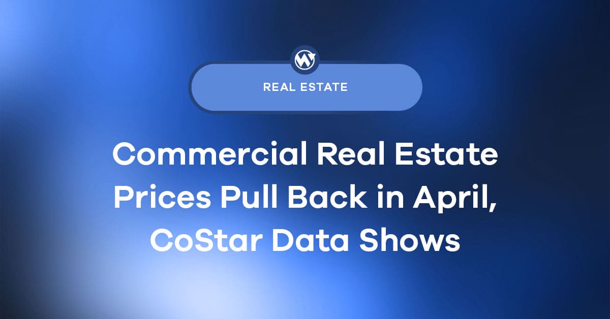 Commercial Real Estate Prices Pull Back in April, CoStar Data Shows