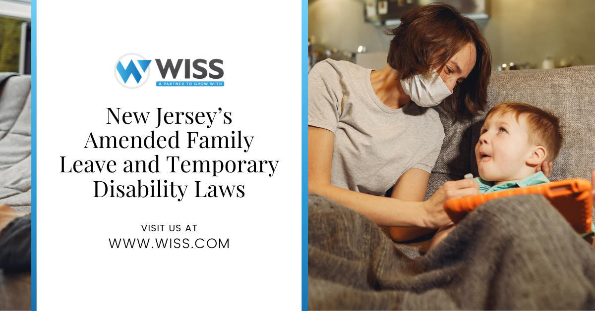 New Jersey’s Amended Family Leave and Temporary Disability Laws