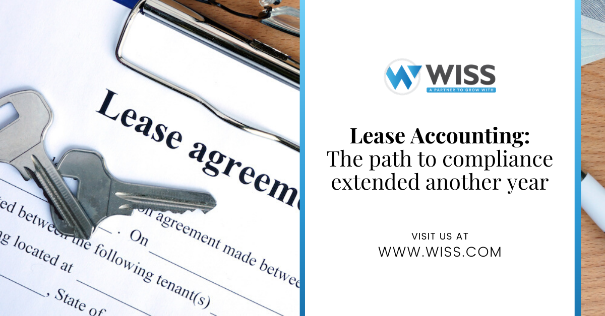 Lease Accounting: The path to compliance extended another year