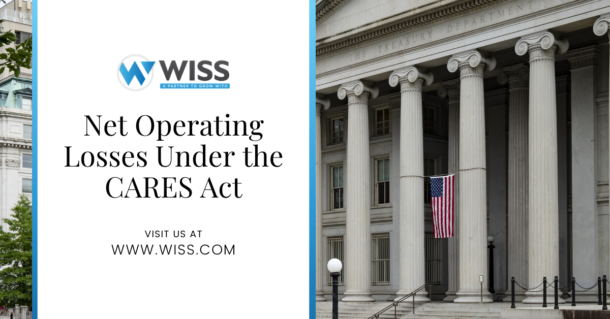 Net Operating Losses Under the CARES Act