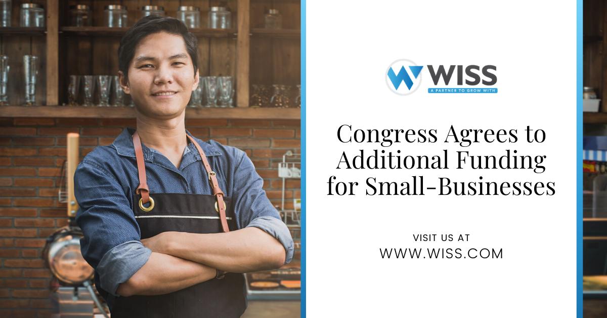 Congress Agrees to Additional Funding for Small Businesses