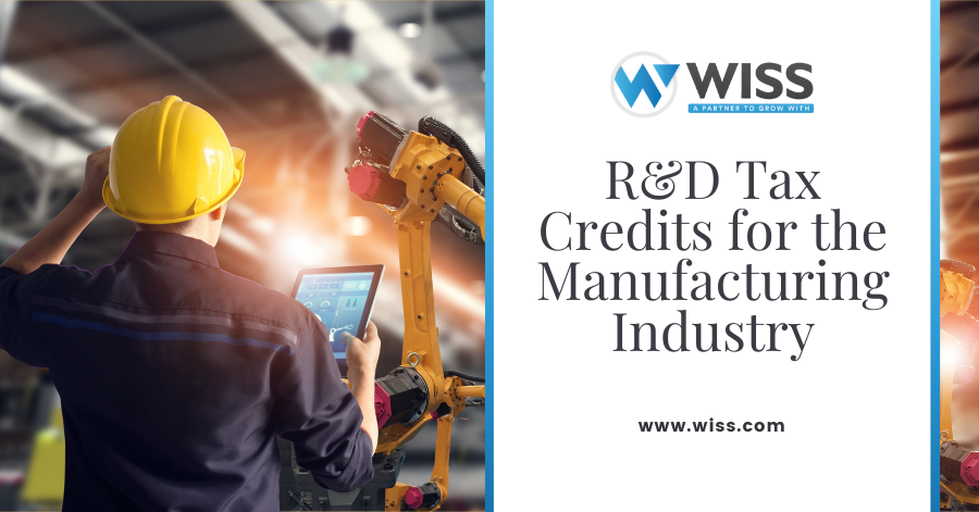R&D Tax Credits for the Manufacturing Industry