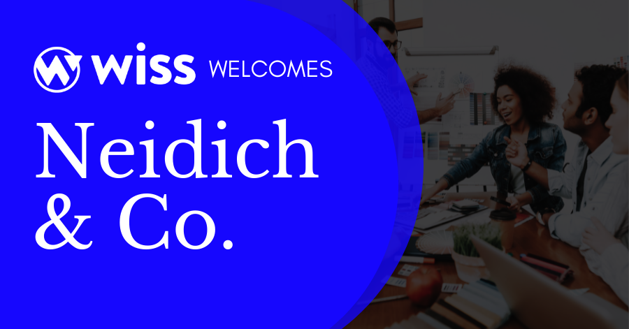 Wiss Welcomes Neidich & Co.
