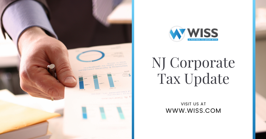NJ Corporate Tax Update
