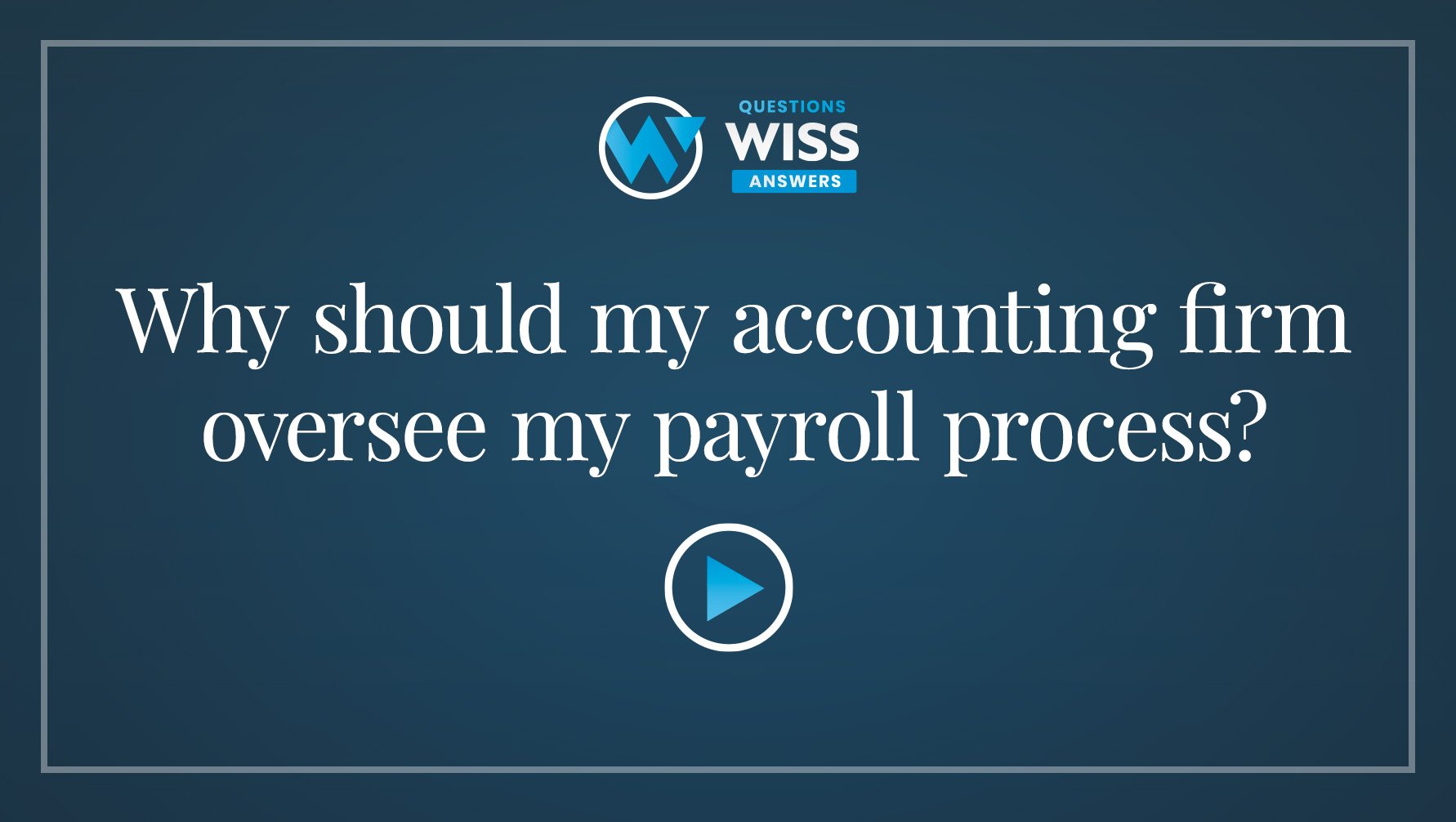 Why Your Accounting Firm Should Manage Your Payroll